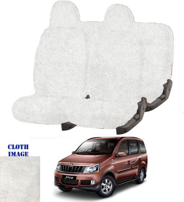 REPLEY Cotton Car Seat Cover For Mahindra Xylo(Front Detachable Headrest, Without Back Seat Arm Rest, 8 Seater, 2 Back Seat Head Rests)