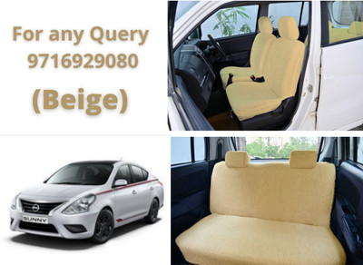 Chiefride Cotton Car Seat Cover For Nissan Sunny(5 Seater)