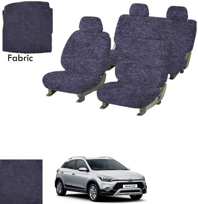 Crokrok Fabric Car Seat Cover For Hyundai i20 Active(Front Detachable Headrest, Mono Back Seat, With Back Seat Arm Rest, 5 Seater, 2 Back Seat Head Rests)