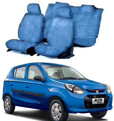 CushionCrafters Cotton Car Seat Cover For Maruti Alto 800(All Detachable Headrest, Mono Back Seat, Without Back Seat Arm Rest, 5 Seater, 2 Back Seat Head Rests)