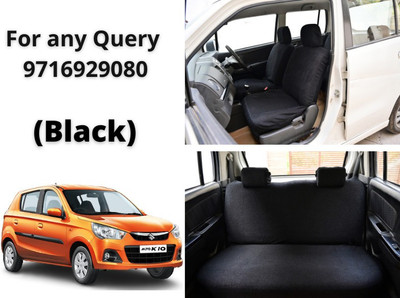 Chiefride Cotton Car Seat Cover For Maruti Celerio(NA, Without Back Seat Arm Rest, 5 Seater)