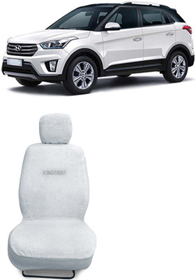 Kingsway Cotton Car Seat Cover For Hyundai Creta(Fixed Head Rest, 5 Seater)