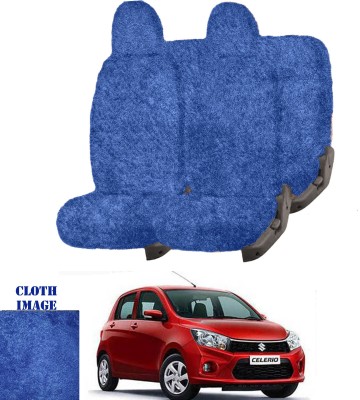 REPLEY Cotton Car Seat Cover For Maruti Celerio(Front Detachable Headrest, Without Back Seat Arm Rest, 5 Seater, 2 Back Seat Head Rests)