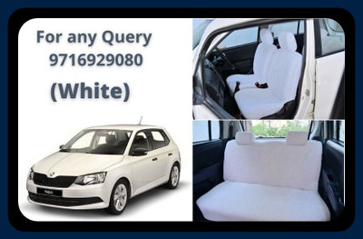 Chiefride Cotton Car Seat Cover For Skoda Fabia(All Detachable Headrest, Without Back Seat Arm Rest, 5 Seater, 2 Back Seat Head Rests)