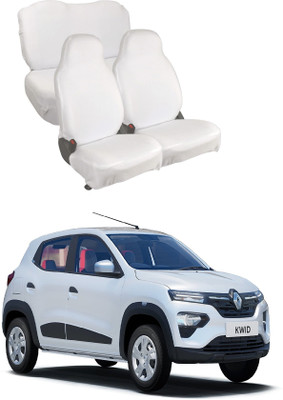Autoxygen Cotton Car Seat Cover For Renault Kwid(Fixed Head Rest, Mono Back Seat, Without Back Seat Arm Rest, 5 Seater, 2 Back Seat Head Rests)