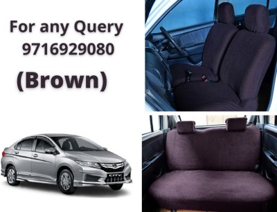 Atist Cotton Car Seat Cover For Honda City(5 Seater)