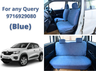 Atist Cotton Car Seat Cover For Renault Kwid(5 Seater)