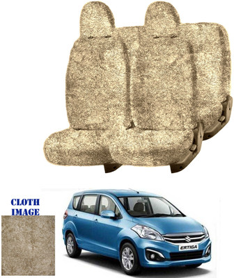 REPLEY Cotton Car Seat Cover For Maruti Ertiga(Front Detachable Headrest, Without Back Seat Arm Rest, 8 Seater, 2 Back Seat Head Rests)