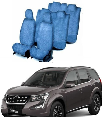 Autohug Cotton Car Seat Cover For Mahindra XUV 500(All Detachable Headrest, Split Back Seat, With Back Seat Arm Rest, 5 Seater, 2 Back Seat Head Rests)