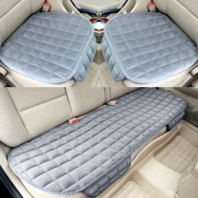 HSR Velvet Car Seat Cover For Universal For Car Universal For Car(NA, Without Back Seat Arm Rest, 5 Seater)