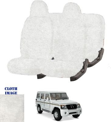 REPLEY Cotton Car Seat Cover For Mahindra Bolero 7S(Front Detachable Headrest, Without Back Seat Arm Rest, 7 Seater, 2 Back Seat Head Rests)