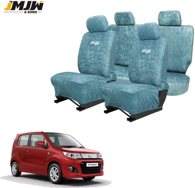 JMJW & SONS Cotton Car Seat Cover For Maruti WagonR Stingray(Front Detachable Headrest, Split Back Seat, Without Back Seat Arm Rest, 5 Seater, 2 Back Seat Head Rests)