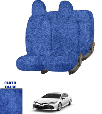 REPLEY Cotton Car Seat Cover For Toyota New Camry(Front Detachable Headrest, Without Back Seat Arm Rest, 5 Seater, 2 Back Seat Head Rests)