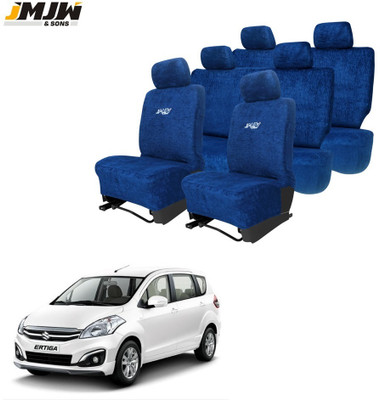 JMJW & SONS Cotton Car Seat Cover For Maruti Ertiga(All Detachable Headrest, Split Back Seat, With Back Seat Arm Rest, 7 Seater, 2 Back Seat Head Rests)
