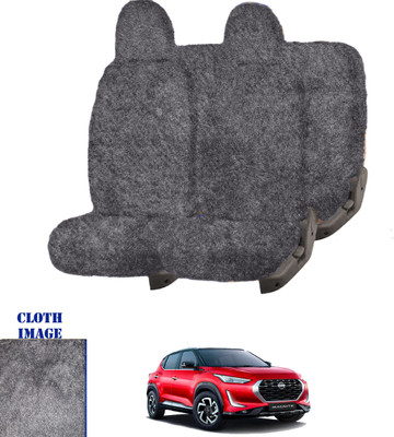 REPLEY Cotton Car Seat Cover For Nissan Magnite(Front Detachable Headrest, Without Back Seat Arm Rest, 5 Seater, 2 Back Seat Head Rests)