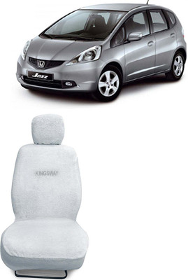Kingsway Cotton Car Seat Cover For Honda Jazz(Fixed Head Rest, 5 Seater)