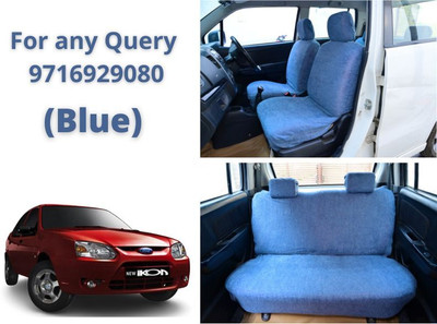 Chiefride Cotton Car Seat Cover For Ford Ikon(All Detachable Headrest, With Back Seat Arm Rest, 5 Seater, 2 Back Seat Head Rests)