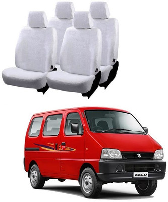 Autohug Cotton Car Seat Cover For Maruti Eeco 5S(Fixed Head Rest, Mono Back Seat, Without Back Seat Arm Rest, 5 Seater, 2 Back Seat Head Rests)