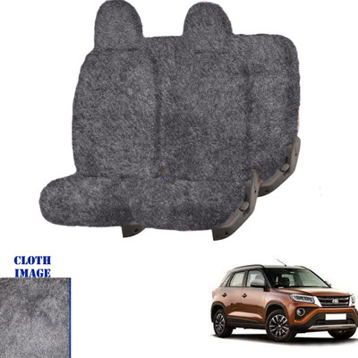 REPLEY Cotton Car Seat Cover For Toyota Urban Cruiser(Front Detachable Headrest, Without Back Seat Arm Rest, 5 Seater, 2 Back Seat Head Rests)