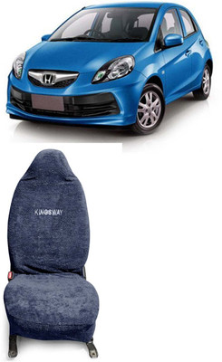 Kingsway Cotton Car Seat Cover For Honda Brio(Fixed Head Rest, 5 Seater)