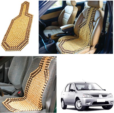 Peepsstore Wooden Car Seat Cover For Mahindra Logan(NA, Mono Back Seat, Without Back Seat Arm Rest, 1 Seater)