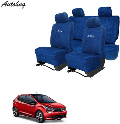 Autohug Cotton Car Seat Cover For Tata Altroz(Front Detachable Headrest, Mono Back Seat, With Back Seat Arm Rest, 5 Seater, 2 Back Seat Head Rests)