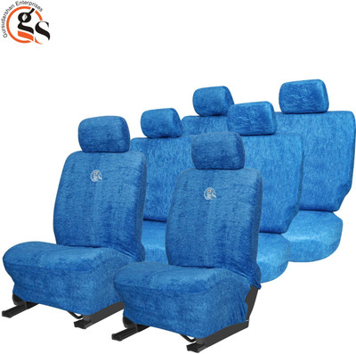 GSE Cotton Car Seat Cover For Toyota Innova 8S(All Detachable Headrest, Split Back Seat, Without Back Seat Arm Rest, 8 Seater, 2 Back Seat Head Rests)