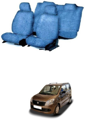 Autohug Cotton Car Seat Cover For Maruti Wagon R 1.0(All Detachable Headrest, Split Back Seat, Without Back Seat Arm Rest, 5 Seater, 2 Back Seat Head Rests)