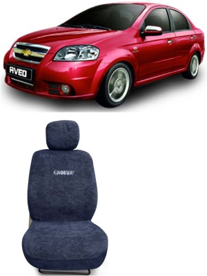 Kingsway Cotton Car Seat Cover For Chevrolet Aveo(Fixed Head Rest, 5 Seater)