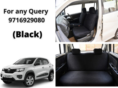 Atist Cotton Car Seat Cover For Renault Kwid(5 Seater)