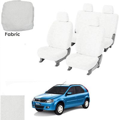 Crokrok Fabric Car Seat Cover For Mahindra Verito Vibe(Front Detachable Headrest, Mono Back Seat, With Back Seat Arm Rest, 5 Seater, 2 Back Seat Head Rests)