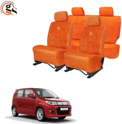 GSE Cotton Car Seat Cover For Maruti WagonR Stingray(Front Detachable Headrest, Split Back Seat, Without Back Seat Arm Rest, 5 Seater, 2 Back Seat Head Rests)