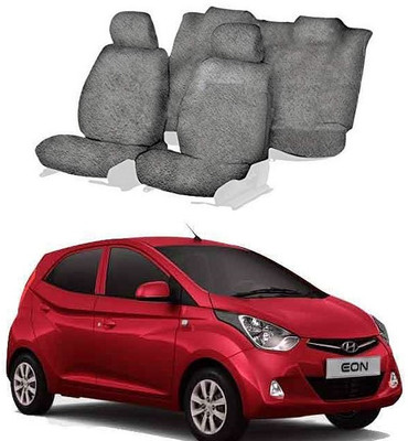 CoverCrafters Cotton Car Seat Cover For Hyundai Eon(All Detachable Headrest, Mono Back Seat, Without Back Seat Arm Rest, 5 Seater, 2 Back Seat Head Rests)