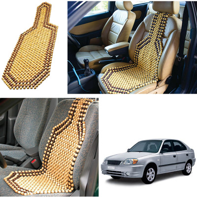 Peepsstore Wooden Car Seat Cover For Hyundai Accent(NA, Mono Back Seat, Without Back Seat Arm Rest, 1 Seater)