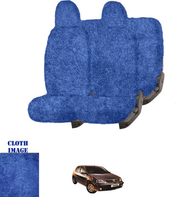REPLEY Cotton Car Seat Cover For Mahindra Logan Edge(Front Detachable Headrest, Without Back Seat Arm Rest, 5 Seater, 2 Back Seat Head Rests)