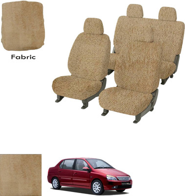 Crokrok Fabric Car Seat Cover For Tata Grand Dicor(Front Detachable Headrest, Mono Back Seat, With Back Seat Arm Rest, 5 Seater, 2 Back Seat Head Rests)