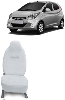 Kingsway Cotton Car Seat Cover For Hyundai Eon(Fixed Head Rest, 5 Seater)