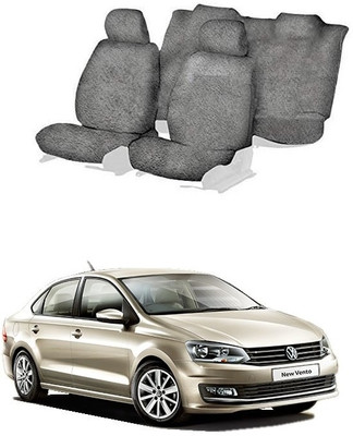 Autohug Cotton Car Seat Cover For Volkswagen Vento(All Detachable Headrest, Mono Back Seat, With Back Seat Arm Rest, 5 Seater, 2 Back Seat Head Rests)