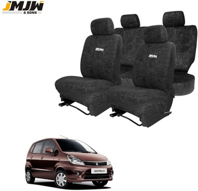 JMJW & SONS Cotton Car Seat Cover For Maruti Zen Estilo(All Detachable Headrest, Mono Back Seat, Without Back Seat Arm Rest, 5 Seater, 2 Back Seat Head Rests)
