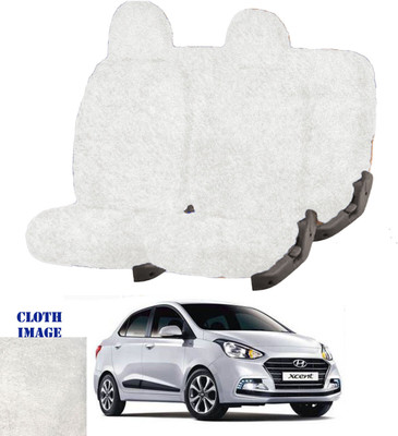 REPLEY Cotton Car Seat Cover For Hyundai Xcent(Front Detachable Headrest, Without Back Seat Arm Rest, 5 Seater, 2 Back Seat Head Rests)