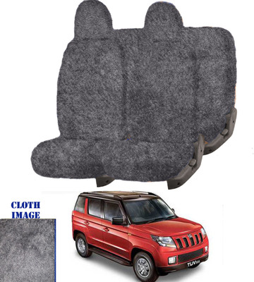REPLEY Cotton Car Seat Cover For Mahindra TUV-300(Front Detachable Headrest, Without Back Seat Arm Rest, 7 Seater, 2 Back Seat Head Rests)