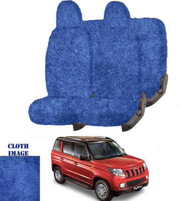 REPLEY Cotton Car Seat Cover For Mahindra TUV-300(Front Detachable Headrest, Without Back Seat Arm Rest, 7 Seater, 2 Back Seat Head Rests)