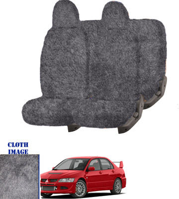 REPLEY Cotton Car Seat Cover For Mitsubishi Lancer Evolution(Front Detachable Headrest, Without Back Seat Arm Rest, 5 Seater, 2 Back Seat Head Rests)
