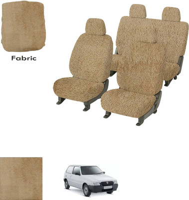 Crokrok Fabric Car Seat Cover For Fiat Uno(Front Detachable Headrest, Mono Back Seat, With Back Seat Arm Rest, 5 Seater, 2 Back Seat Head Rests)