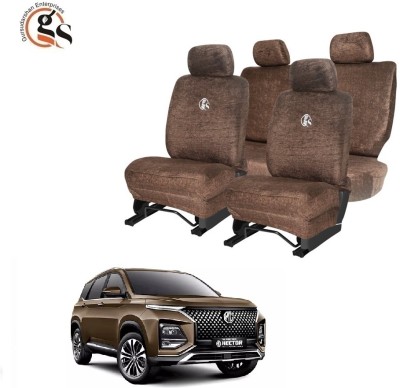 GSE Cotton Car Seat Cover For MG Hector(All Detachable Headrest, Split Back Seat, With Back Seat Arm Rest, 5 Seater, 3 Back Seat Head Rests)