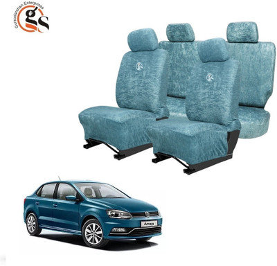 GSE Cotton Car Seat Cover For Volkswagen Ameo(All Detachable Headrest, Mono Back Seat, Without Back Seat Arm Rest, 5 Seater, 2 Back Seat Head Rests)