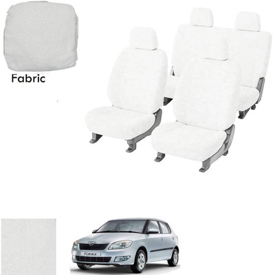 Crokrok Fabric Car Seat Cover For Ford Fabia Scout(Front Detachable Headrest, Mono Back Seat, With Back Seat Arm Rest, 5 Seater, 2 Back Seat Head Rests)