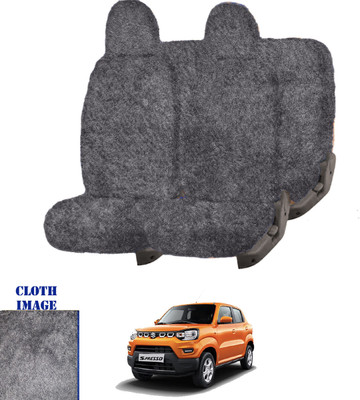 REPLEY Cotton Car Seat Cover For Maruti S-Presso(Front Detachable Headrest, Without Back Seat Arm Rest, 5 Seater, 2 Back Seat Head Rests)
