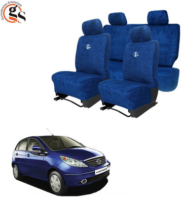 GSE Cotton Car Seat Cover For Tata Indica Vista(Front Detachable Headrest, Mono Back Seat, Without Back Seat Arm Rest, 5 Seater)