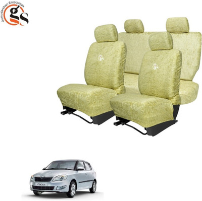 GSE Cotton Car Seat Cover For Skoda Fabia(All Detachable Headrest, Mono Back Seat, Without Back Seat Arm Rest, 5 Seater, 2 Back Seat Head Rests)